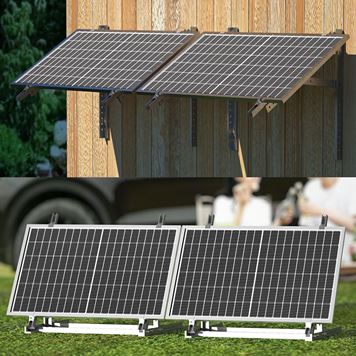 600W Solar PV system(adjustable bracket)(2*375W)